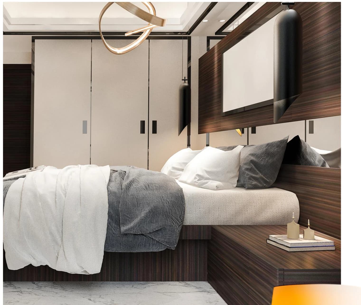 Quarto Principal com Roupeiro Integrado